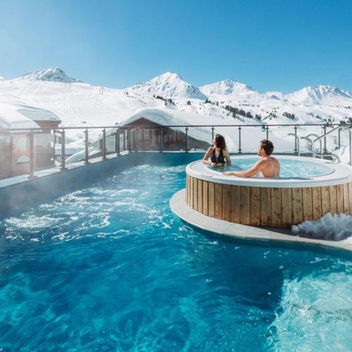 DUPLEX 6P A BELLE-PLAGNE  Apartment La Plagne Ngoại thất bức ảnh